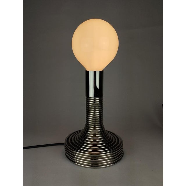 Angelo Mangiarotti Spiral Table Lamp by Angelo Mangiarotti for Candle, 1970s For Sale - Image 4 of 9