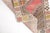 Red Vintage Handknotted Floral Oushak Rug For Sale - Image 8 of 8