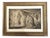 Nordic Artist, Witchcraft Scene, Ink and White Lead on Paper, 17th Century For Sale