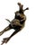 Pair Patinated Bronze Reclining Frog Prince Reading Book Bookends, Late 20th C. For Sale - Image 4 of 12