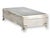 Elegant mid-20th century silverplate cigarette box with a fine engine-turned lid, resting on raised bracket feet. Original...