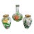 1980s Chinese 'Zi Jen Cheng' Cloisonne Vases - Set of 3 For Sale
