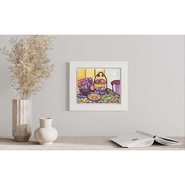 A tender moment of expectation awaits. This still life came together with a sense of quiet joy, featuring a vase of...