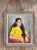 Add a touch of classic elegance to your home with this stunning vintage boho signed original oil portrait. This exquisite...