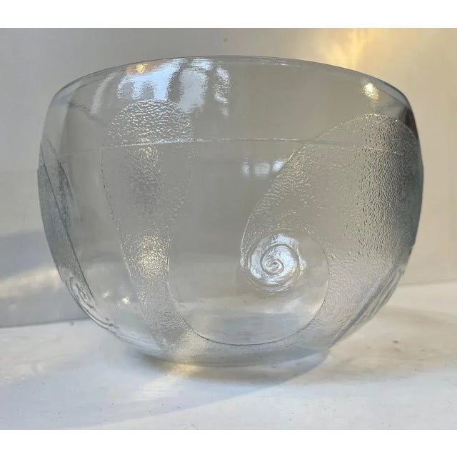 Glastronomi Bowl by Michael Bang for Holmegaard, 1970s For Sale - Image 3 of 6
