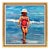 Mid 20th Century A Walk on the Beach, Michael Vincent For Sale