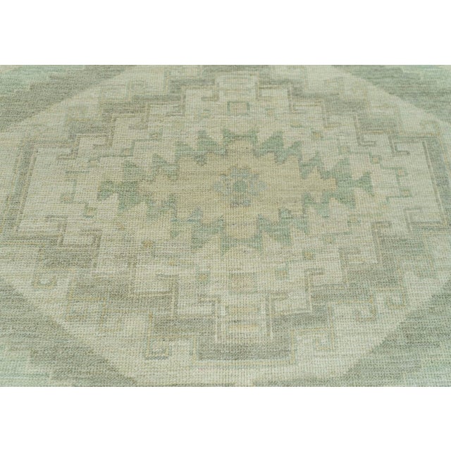 Turkish Turkish Oushak Rug 8' x 9'10" #19252 For Sale - Image 3 of 8