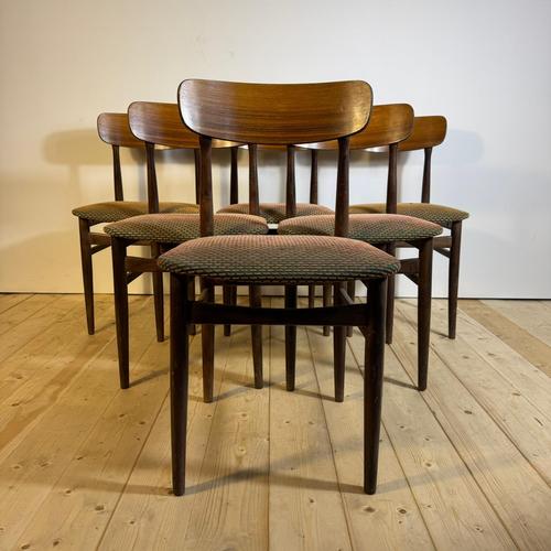 Wood Mid-Century Modern Chairs, 1960s, Set of 6 For Sale - Image 7 of 9
