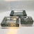 1970s Vintage Italian Book Shaped Ashtrays in Murano Glass by Antonio Imperatore, 1970s, Set of 3 For Sale - Image 5 of 13