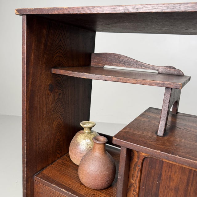 Mid-Century Japanese Chadansu Tea Cabinet, 1920s For Sale - Image 6 of 14