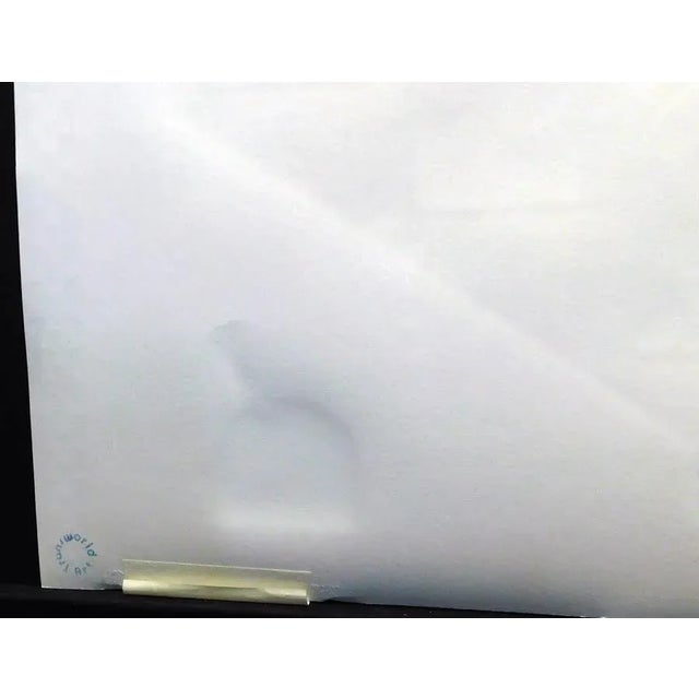 David Sharir "A Gate for the Birdhouse" Hand Signed Art Serigraph Israeli Artist For Sale - Image 4 of 10