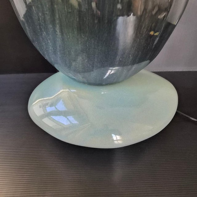 Vintage Pebble Lamp in Ceramic by Francois Chatain, 1970s For Sale - Image 4 of 13