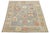 2010s Contemporary Oushak Turkish-Inspired Floral Area Rug in Soft Earth Tones 12x16 For Sale - Image 5 of 11