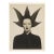 18' X 24' Black and White Photography Print - Minimalist Woman Portrait, Unframed For Sale