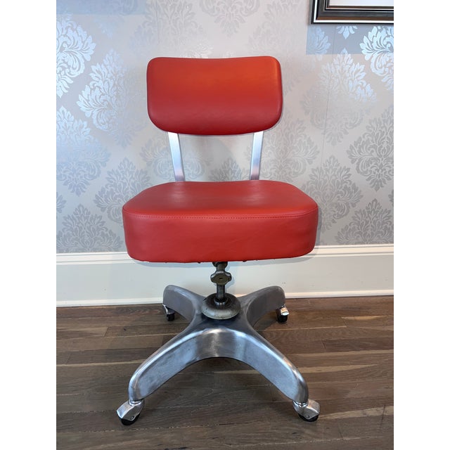 Mid-Century Modern Vintage Cole Steel Desk Chair For Sale - Image 3 of 13