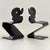 Black Mid-Century Modern Pantonic 5000 Chair by Verner Panton for Studio Håg, 1990s For Sale - Image 8 of 18