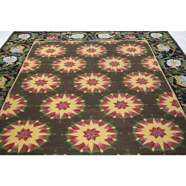 Contemporary Sumak Rug 8'0'' x 10'0'' For Sale - Image 10 of 12