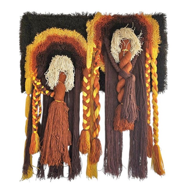 Macramé Wall Tapestry from Desso Studio For Sale - Image 9 of 9