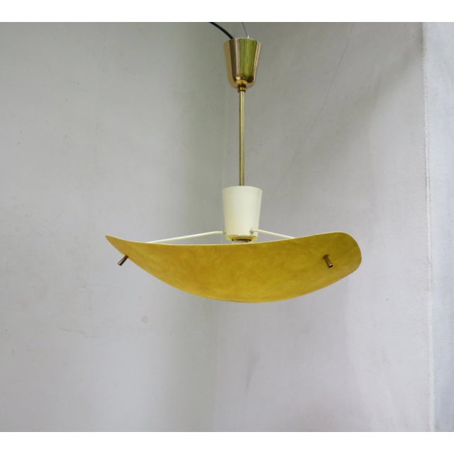 Mid-Century Modern Ceiling Lamp from Dame & Co. Neheim-Hüsten, 1950s For Sale - Image 3 of 18