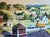 1940's Signed PAUL SAMPLE Watercolor Vermont Landscape Painting. American Listed painter, Paul Starrett Sample established...