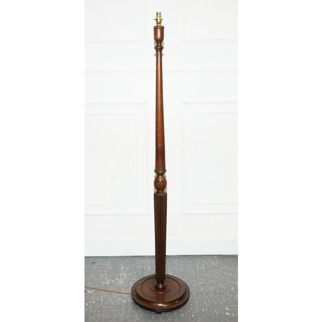 Antique Traditional Oak Standard Floor Lamp. It embodies a sense of enduring strength and rustic charm. Crafted from solid...