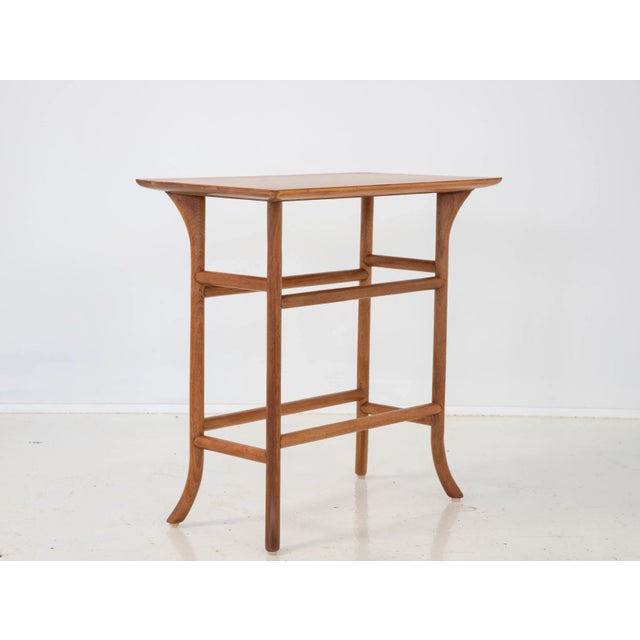 Mid-Century Modern T.H. Robsjohn-Gibbings for Widdicomb Saber Leg Side Table For Sale - Image 3 of 9
