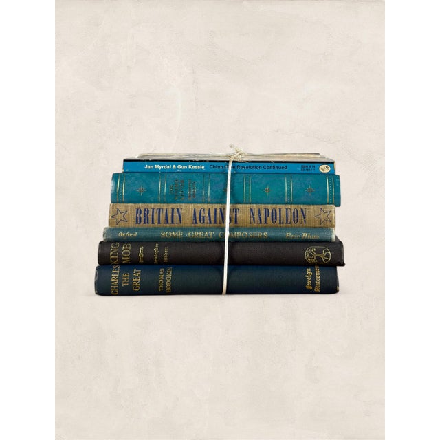 Collection of English Vintage Books A small stack of mid-century books that earns its place on any shelf without trying....