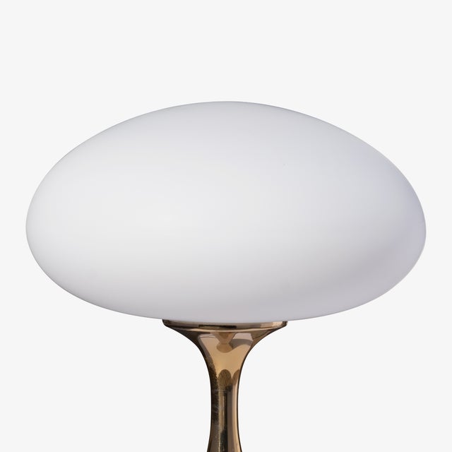 Mushroom Table Lamp in Polished Brass by Bill Curry for ...