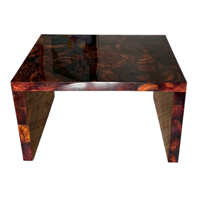 Mid-Century Modern 1960s Mid Century Modern Lacquered Table For Sale - Image 3 of 11