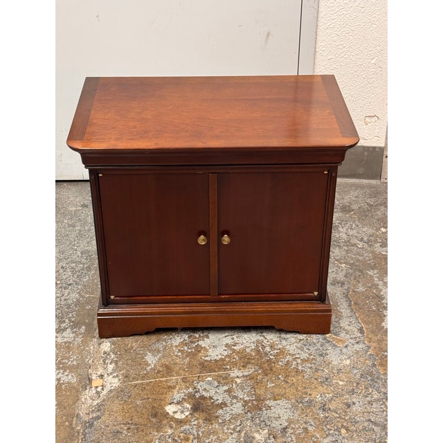 French Grange French Louis Philippe Bedside Chest, Vintage For Sale - Image 3 of 12