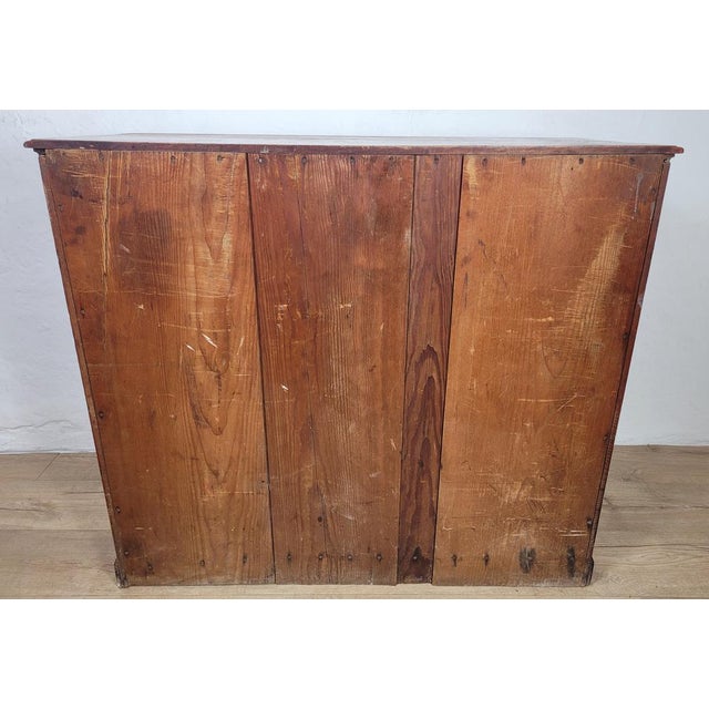 Arts & Crafts Chest of Drawers in Pine with Drop Handle, 1910s For Sale - Image 15 of 18