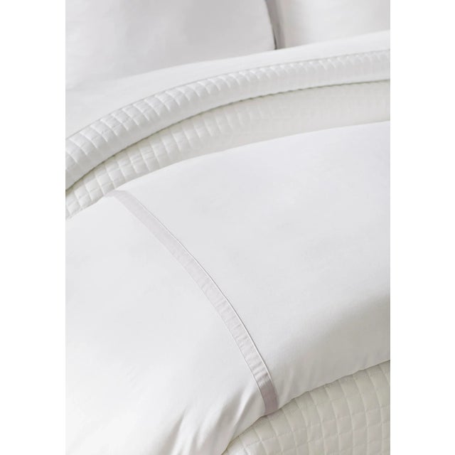 Coleman Queen Cotton Coverlet Set, Sugar, 3 Pieces For Sale - Image 4 of 7