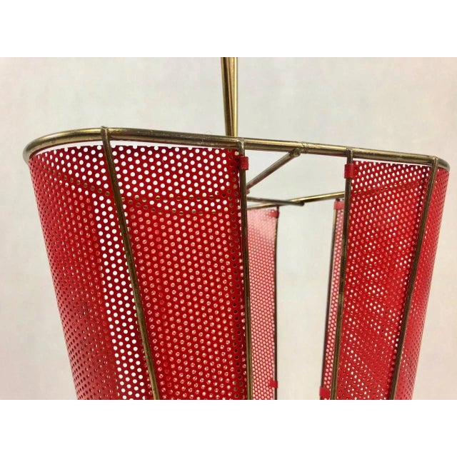 Red Mid-Century Umbrellas Stand, 1960s For Sale - Image 8 of 11