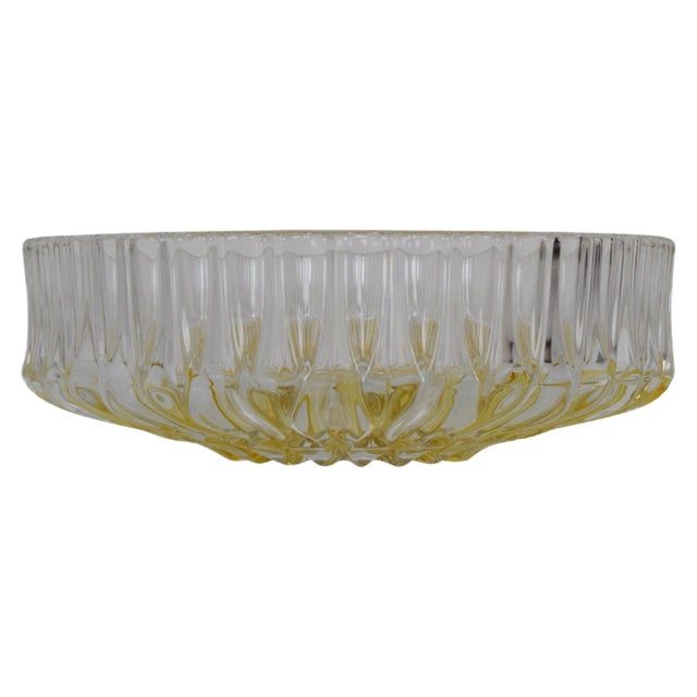 Vintage Art Glass Bowl, 1960s For Sale