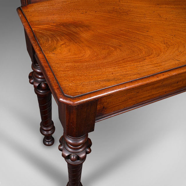 Brown 1835's Antique Hall Table For Sale - Image 8 of 12