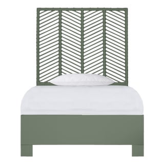 Liam Standard Bed Twin Extra Long - Evergreen For Sale