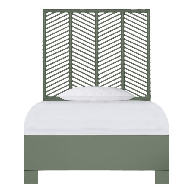 Liam Standard Bed Twin Extra Long - Evergreen For Sale