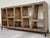 Abstract Modern Walnut Finished Wood Bookcase For Sale - Image 4 of 6