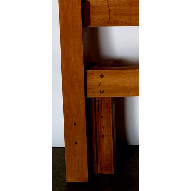 Vintage, in the Style of Ethan Allen - Spindle Queen/ King Headboard (Only No Side, Rails or Footboard) For Sale - Image 6 of 10