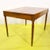 Wooden Game Table with Drawer and Geometric Carvings For Sale - Image 12 of 16