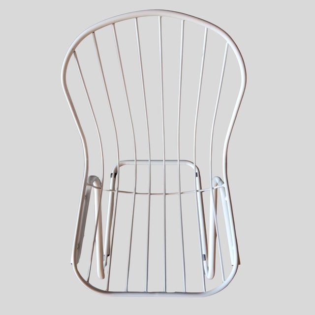 Metal Cantilever Chairs by Gastone Rinaldi for Rima, Italy, 1970s, Set of 4 For Sale - Image 7 of 8