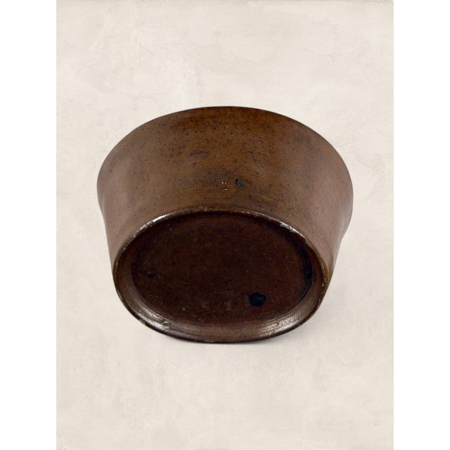 1900 - 1909 Antique English Stoneware Jelly Mould For Sale - Image 5 of 7