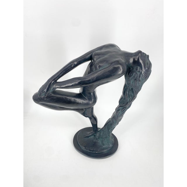 Art Deco Style Sultry Awakening Sculpture by Klara Sever for Austin Productions USA, 1979 For Sale - Image 12 of 18