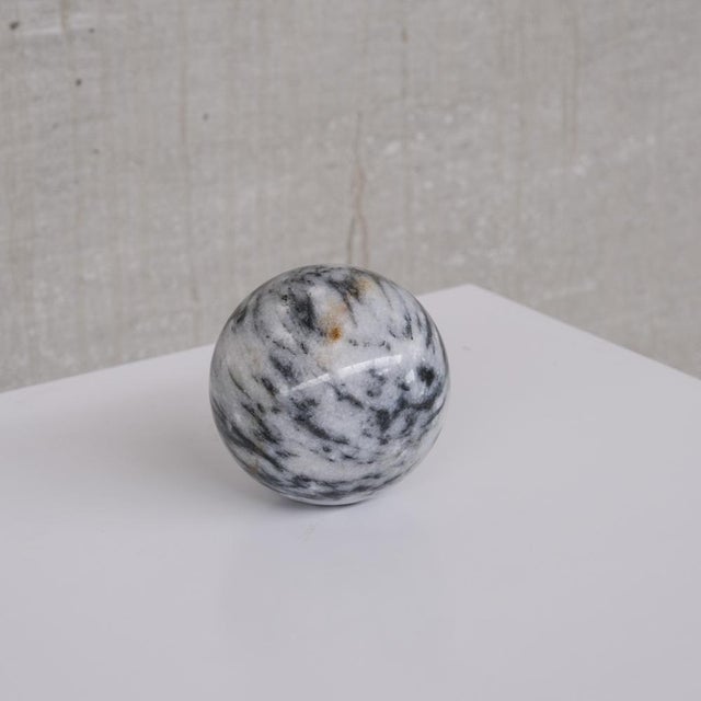 Small Marble Mid-Century Ball Desk Decoration For Sale - Image 6 of 7