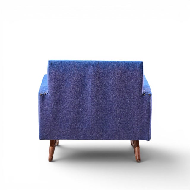 Adrian Pearsall for Craft Associates 2406-C Mid Century Walnut Lounge Chair For Sale In Chicago - Image 6 of 9