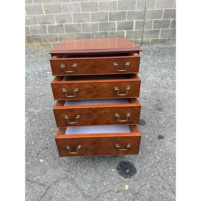 Antique Small Mahogany Chest of Drawers For Sale - Image 10 of 17