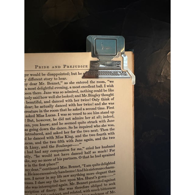 Retro 1990's Tiffany & Co. Sterling Desktop Computer Paperclip Style Bookmark With Bag For Sale - Image 12 of 16
