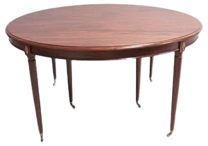 Antique Oval Mahogany Dining Table