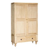 Large Antique Victorian Oak Housekeepers Cabinet, 1840 For Sale