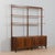 Scandinavian Two Bay Rosewood Free-Standing Wall Shelf, Norway, 1960s For Sale - Image 4 of 18